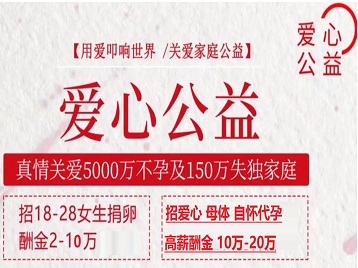 蚌埠捐卵助孕生子 爱心志愿者招募